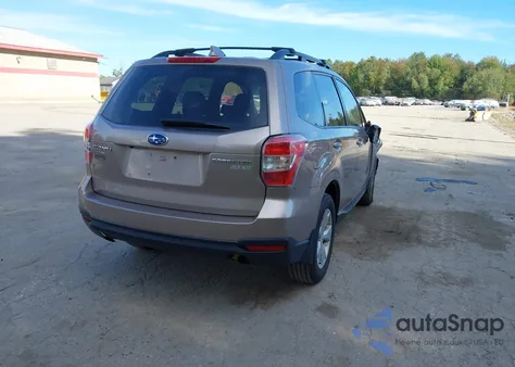 2016 Subaru Forester 2.5I Premium from USA, damaged, VIN JF2SJAFC4GH501659